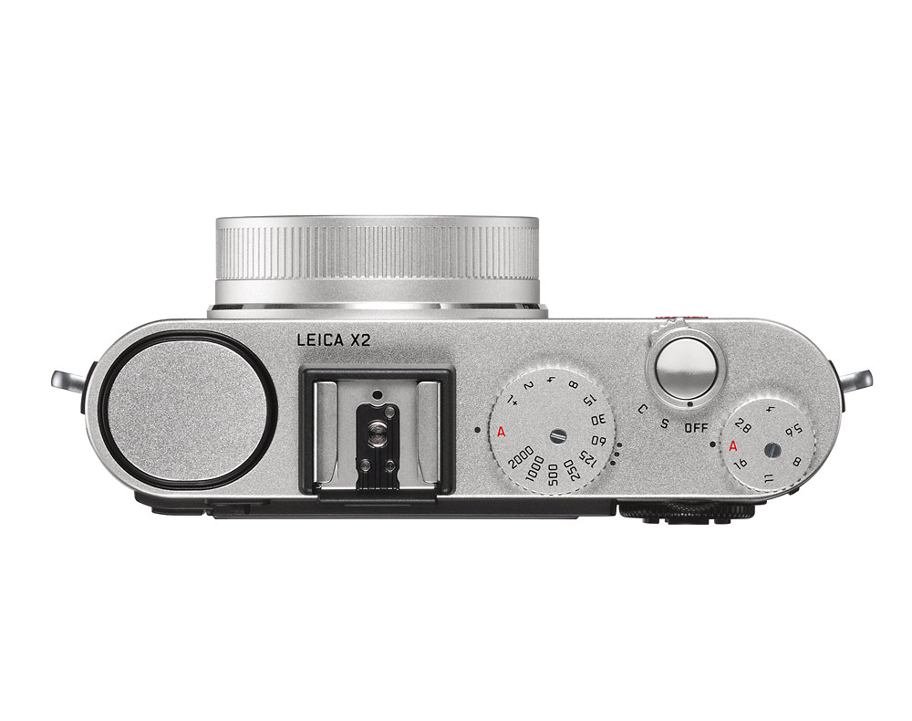 Leica X2 Camera - Silver - Top Controls