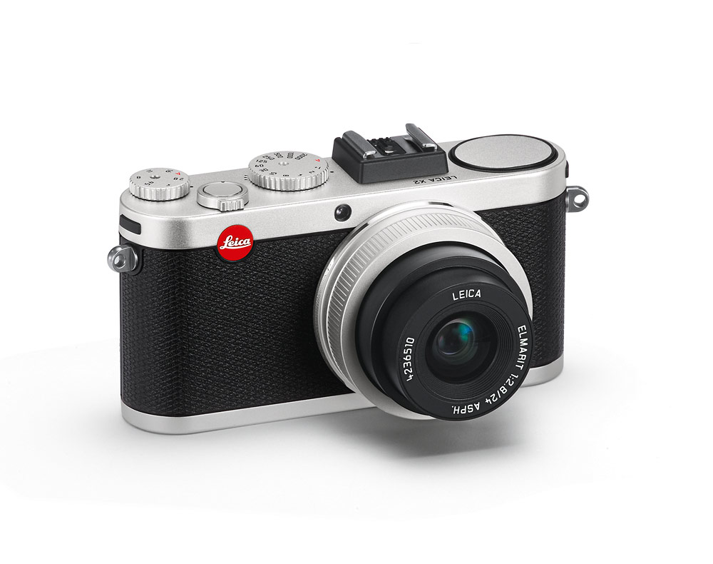 Leica X2 Camera - Silver - Angle