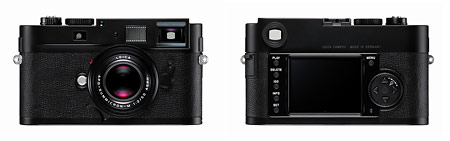 Leica M Monochrom B&W Rangefinder - Front & Back