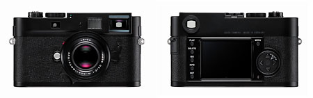 Leica M Monochrom B&W Rangefinder - Front & Back