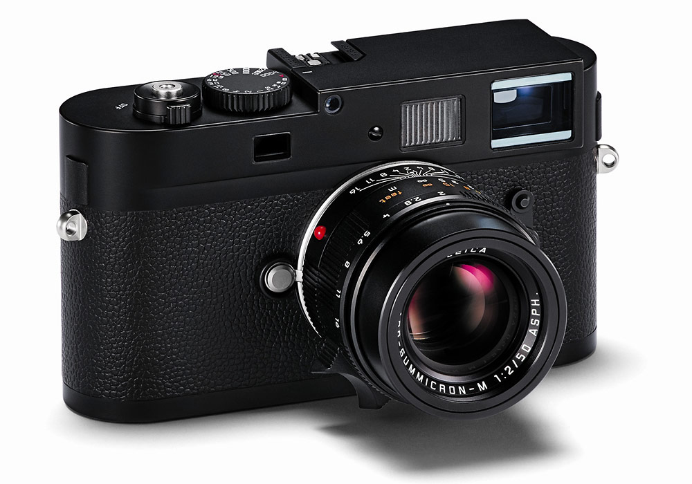 Leica M Monochrom B&W Rangefinder - Front Right View