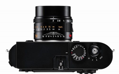 Leica M Monochrom B&W Rangefinder - Top & Controls