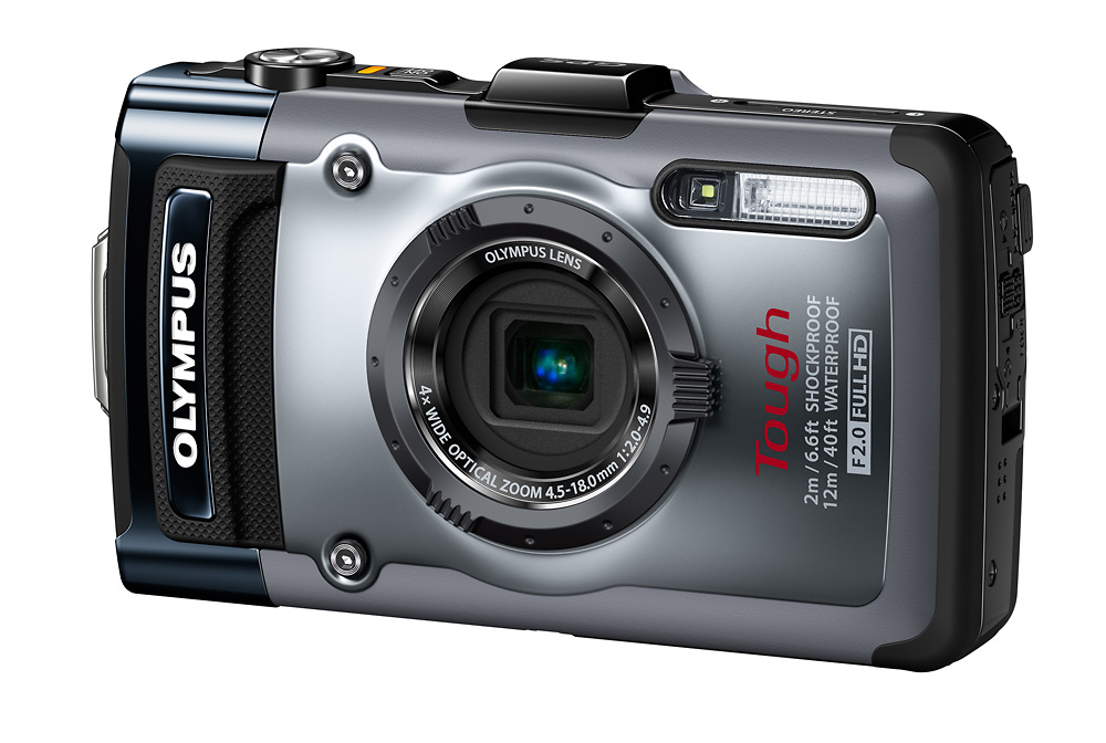 Olympus Tough TG-1 iHS Waterproof Camera - Left Front