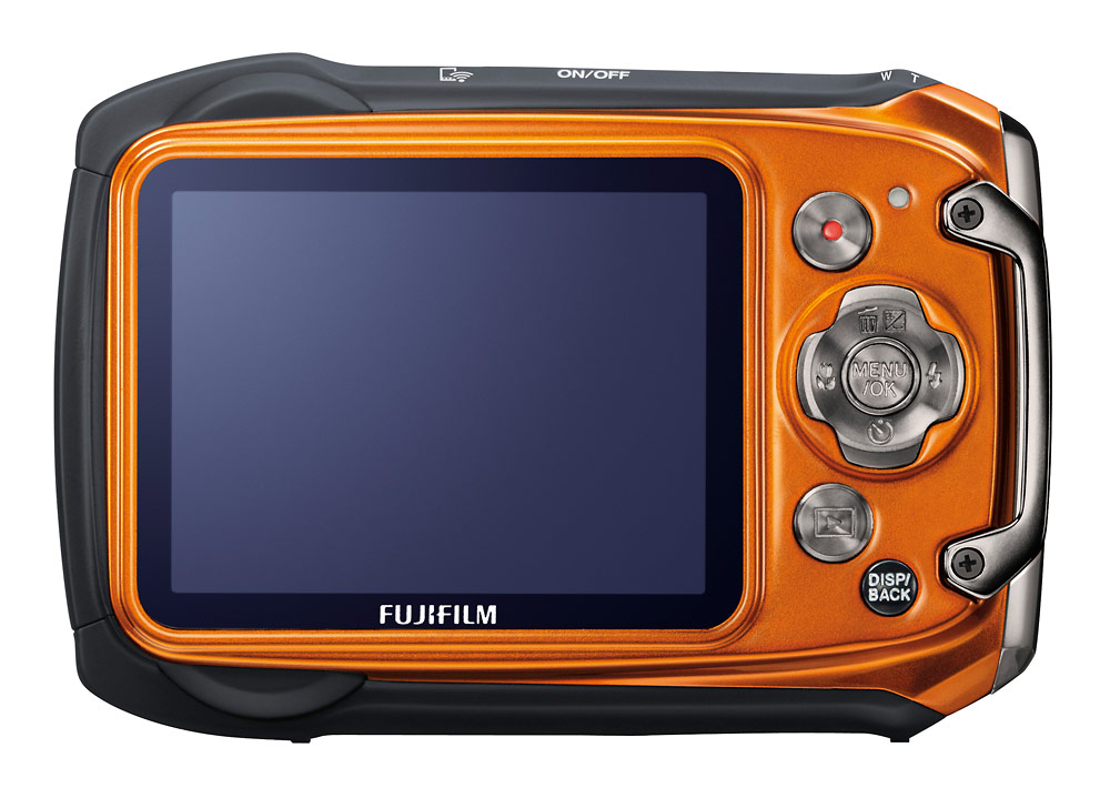 Fujifilm FinePix XP170 - Orange - Rear LCD Display