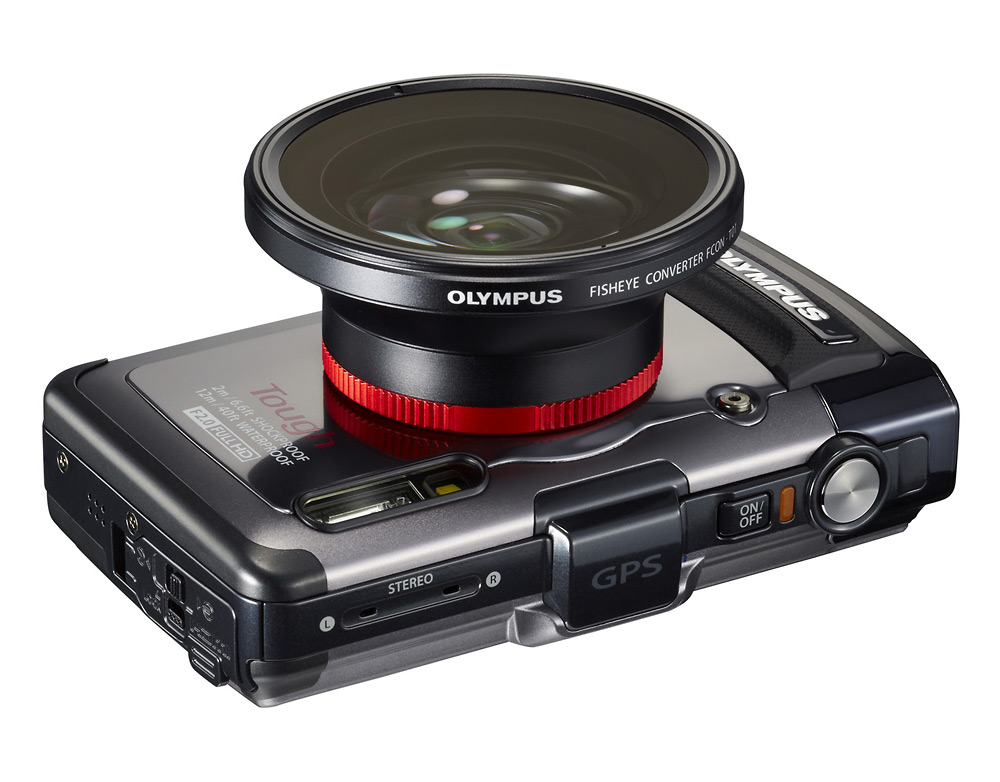 Olympus Tough TG-1 iHS With Waterproof Fisheye Conversion Lens