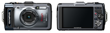 Olympus Tough TG-1 iHS Camera - Front & back