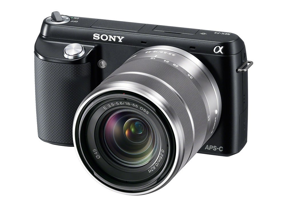 Sony Alpha NEX-F3 - Black