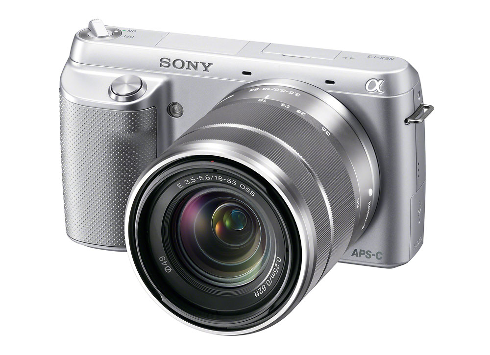 Sony Alpha NEX-F3 - Silver