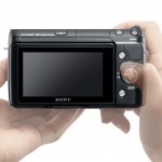 Sony Alpha NEX-F3 - Rear LCD - In Hands