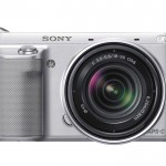 Sony Alpha NEX-F3 - Front - Silver