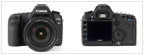 Canon EOS 5D Mark II - Front & Back