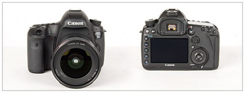 Canon EOS 5D Mark III - Front & Back