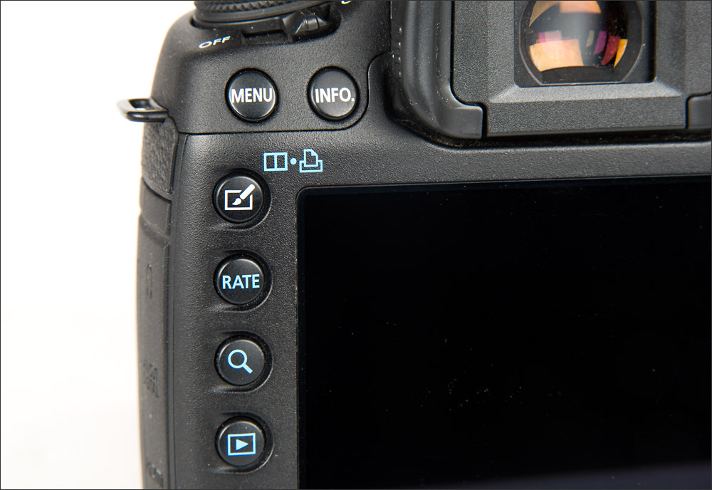 Canon EOS 5D Mark III - New "Creative Photo" & "Rating" Buttons
