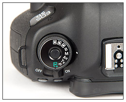 Canon EOS 5D Mark III - New, Locking Mode Dial