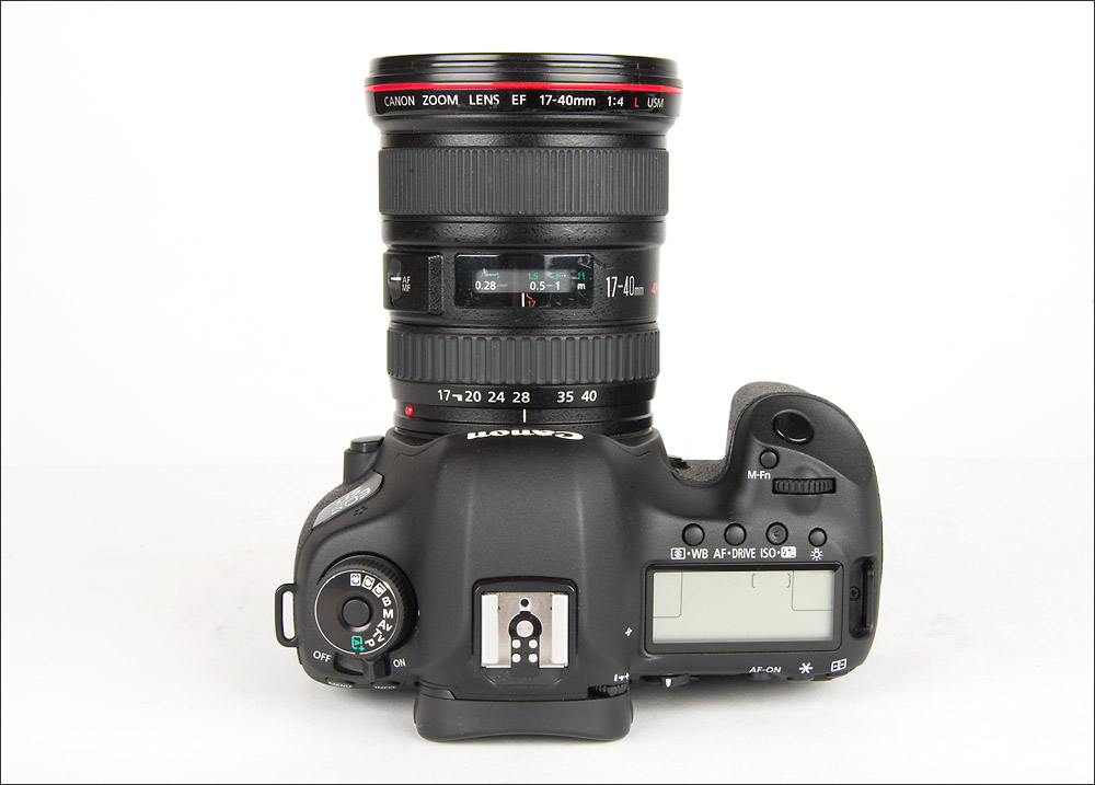 Canon EOS 5D Mark III - Top View