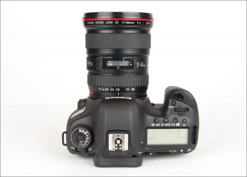 Canon EOS 5D Mark III - Top View & Controls