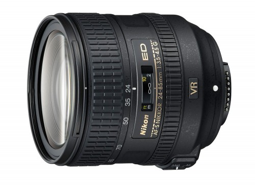 Nikon AF-S Nikkor 24-85mm f/3.5-4.5G ED VR FX-Format Standard Zoom Lens 