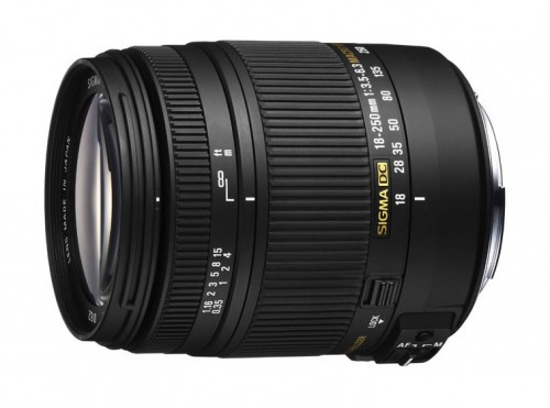 Sigma New 18-250mm F3.5-6.3 DC Macro OS HSM Compact All-Purpose Zoom Lens