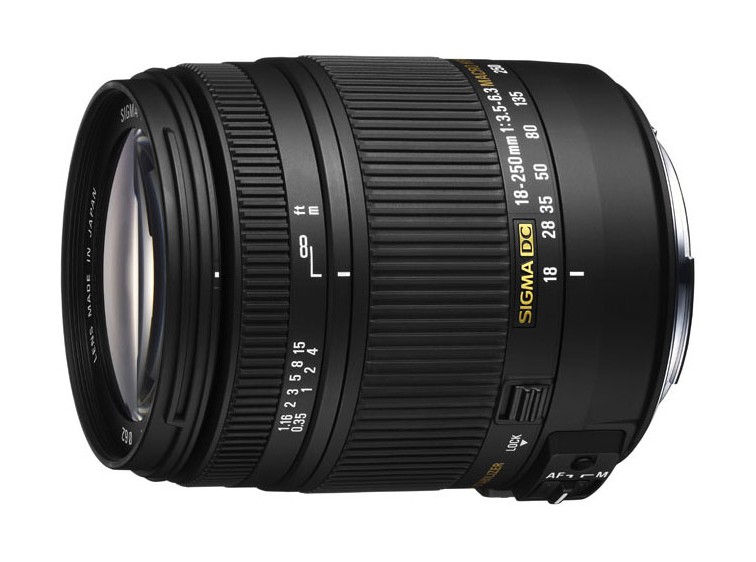 Sigma New 18-250mm F3.5-6.3 DC Macro OS HSM Compact All-Purpose Zoom Lens