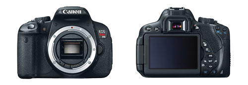 Canon EOS Rebel T4i / 650D - Front & Back