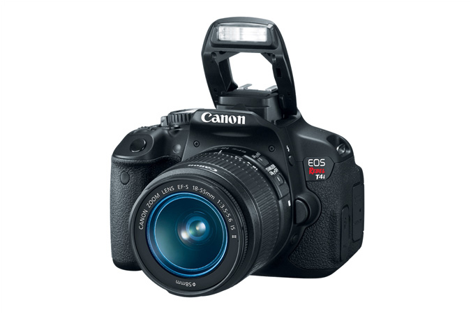 Canon EOS Rebel T4i / 650D - Pop-Up Flash