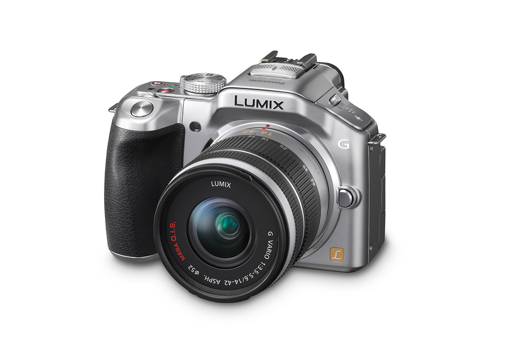 Panasonic Lumix G5 Micro Four Thirds Camera - Silver