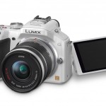 Panasonic Lumix G5 - White - With Tilt-Swivel Touch Screen Display