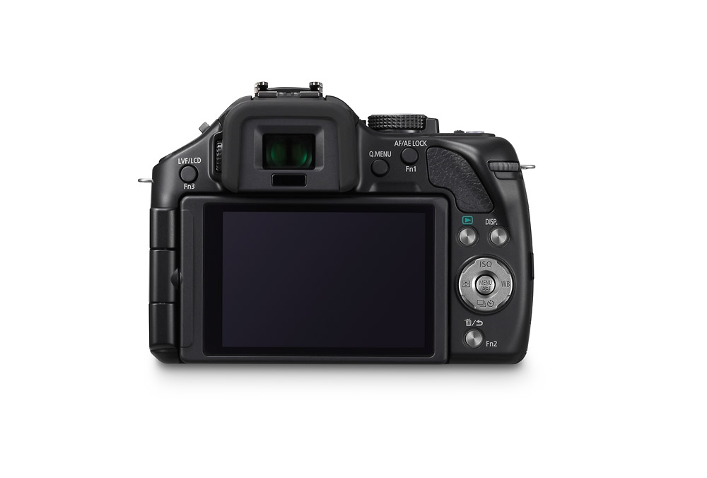 Panasonic Lumix G5 - Rear LCD - Black