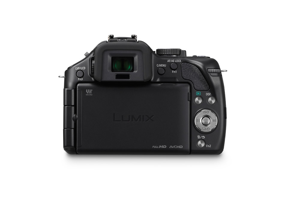 Panasonic Lumix G5 - LCD Closed - Black