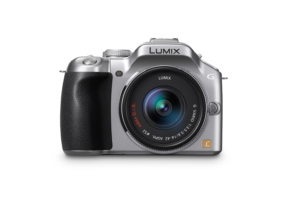 Panasonic Lumix G5 - Front - Silver