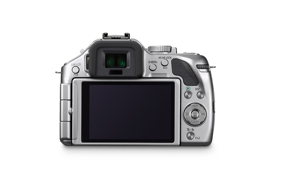 Panasonic Lumix G5 - Rear LCD - Silver