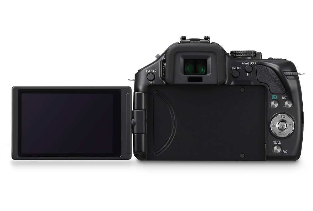 Panasonic Lumix G5 - Rear View With Adjustable LCD Display