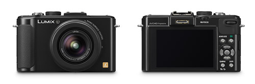 Panasonic Lumix LX7 - Front & Back