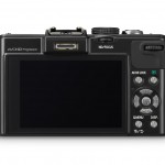 Panasonic Lumix LX7 Premium Compact Camera - Rear View With 3-Inch LCD