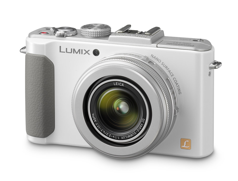 Panasonic Lumix LX7 Premium Compact Camera - White