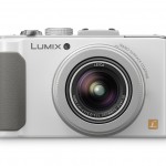 Panasonic Lumix LX7 Premium Compact Camera - Front View - White