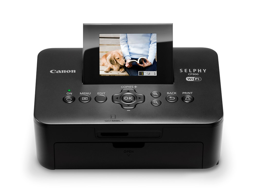 Canon SELPHY CP900 Wireless Compact Photo Printer With 2.7-Inch Tilting LCD