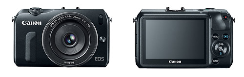 Canon's New EOS M Mirrorless System Camera - Front & Back