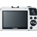 The Canon EOS M With 3-inch Touch Screen LCD Display - White