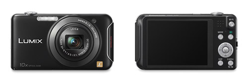 Panasonic Lumix SX5 Wireless Pocket Superzoom - Front & Back