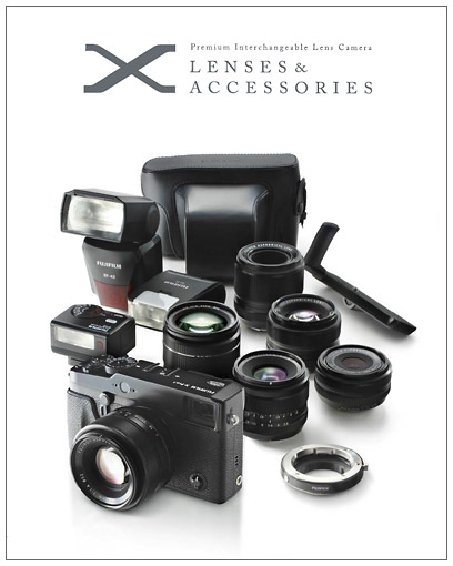 Fujifilm X-Pro1 Lenses & Accessories Brochure