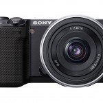 Sony Alpha NEX-5R With 16mm f/2.8 Lens - Black