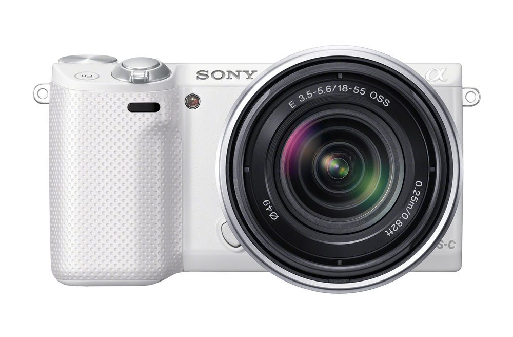 Sony Alpha NEX-5R Mirrorless Camera - White