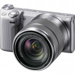 Sony Alpha NEX-5R Mirrorless Camera - Angle View