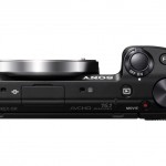 Sony Alpha NEX-5R - Top View - Black