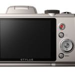 Olympus Stylus SP-820UZ iHS Superzoom Camera - Rear LCD Display - Silver