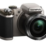 Olympus Stylus SP-820UZ iHS Superzoom Camera - Silver - Front Right