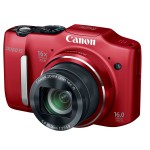 Canon PowerShot SX160 IS - Three-Quarter View - Red