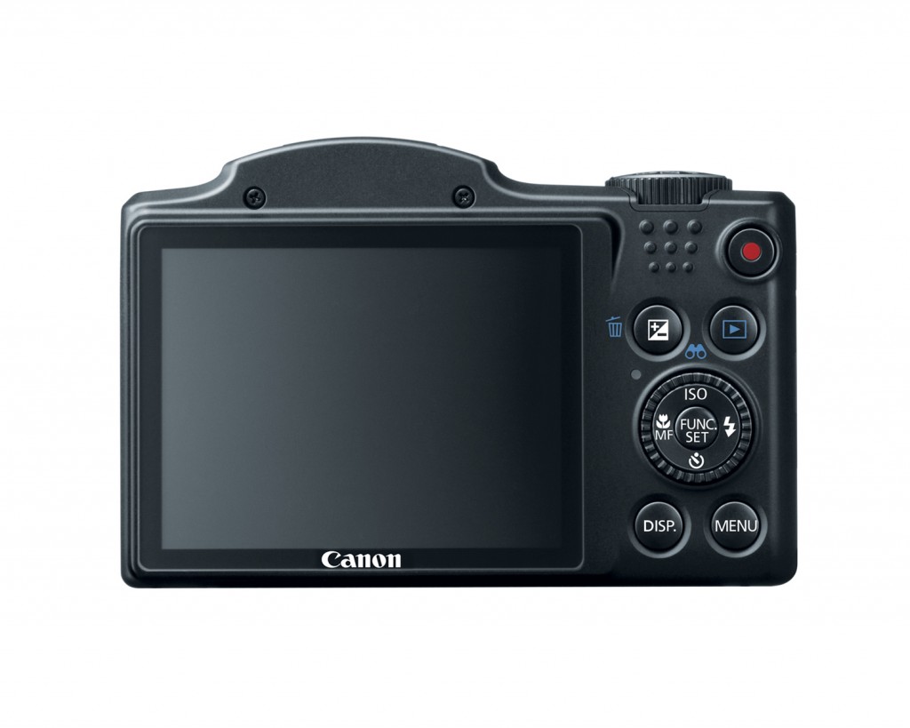 Canon PowerShot SX500 IS Superzoom Camera - Rear LCD Display
