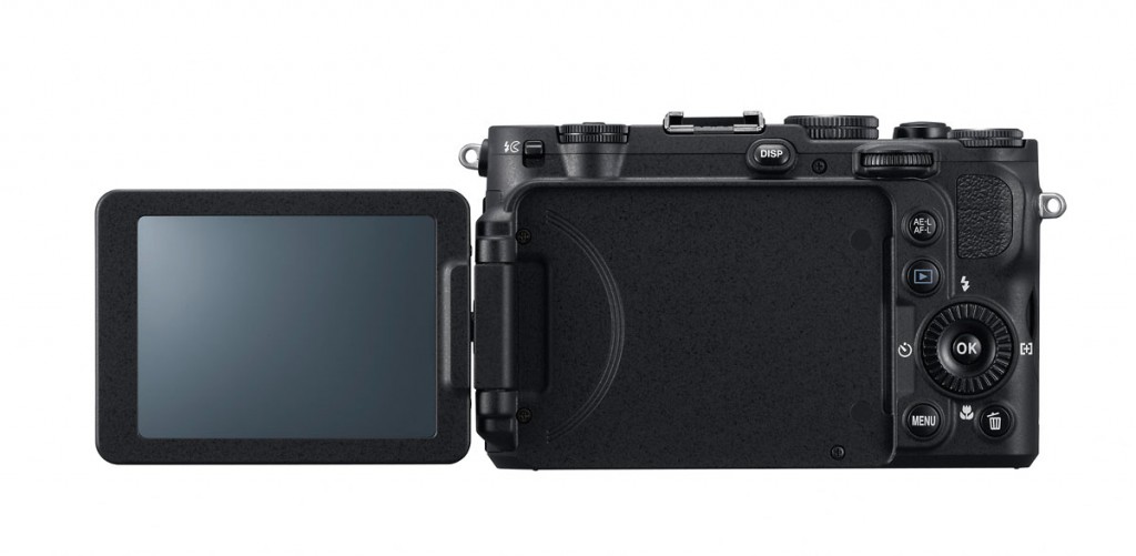 Nikon Coolpix P7700 - Rear View With 3-inch Vari-Angle LCD Display